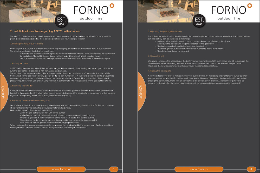 ADEZZ FORNO Product Information