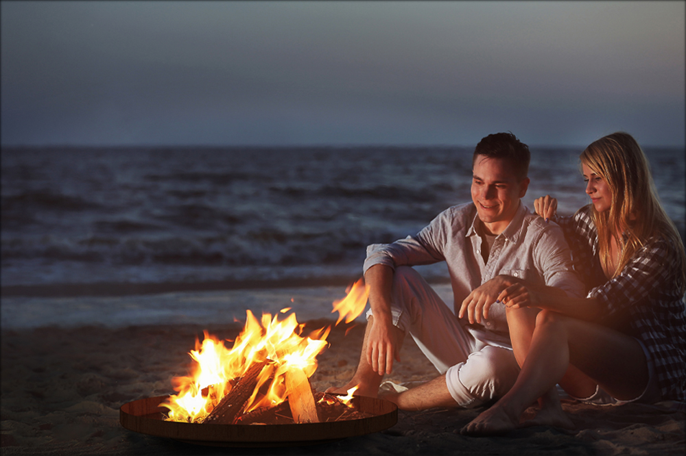 ADEZZ Corten Steel Fire Bowl Burner