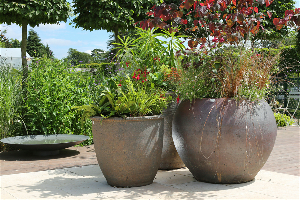 Salt Glazed Ceuta Giant Bowl Planter