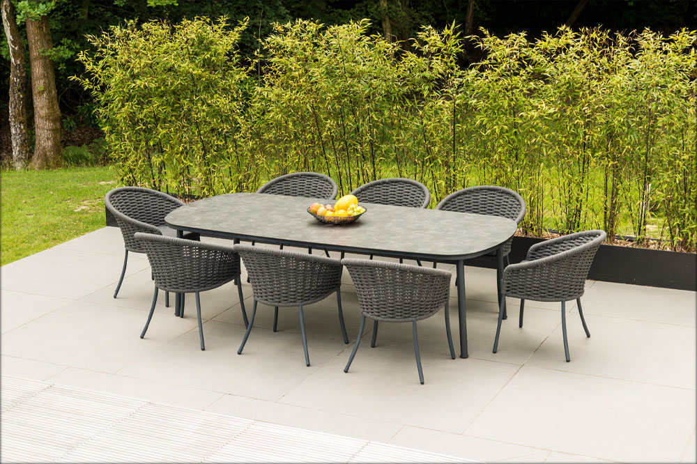 Alexander Rose 8 Seat Cordial Garden Furniture Set | More Than Pots