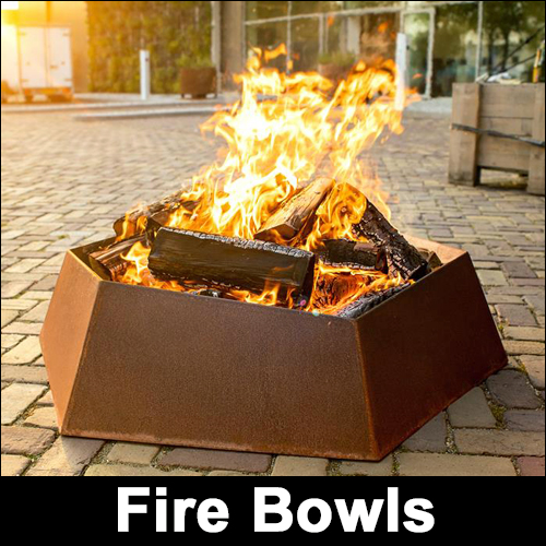 Corten Steel Fire Bowls
