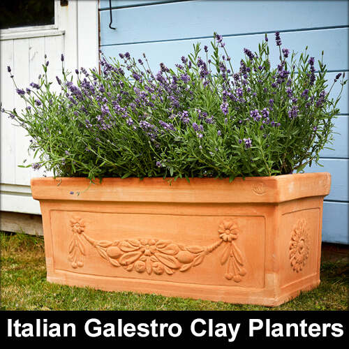 Galestro Clay Garden Pots and Planters