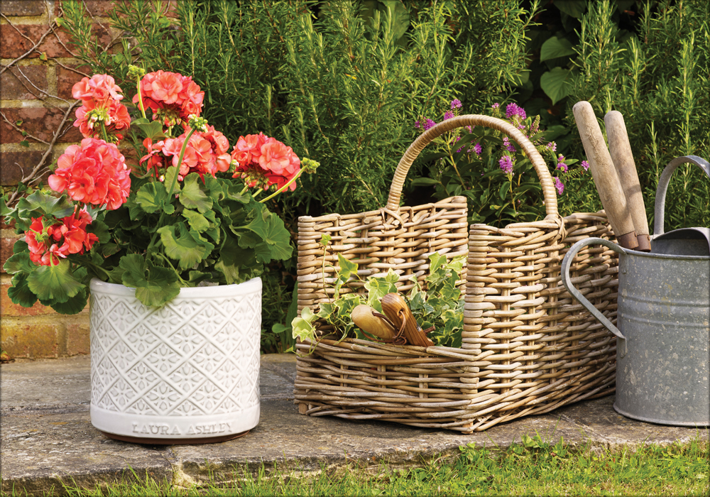 Pelham Glazed Terracotta Garden Pots by Laura Ashley