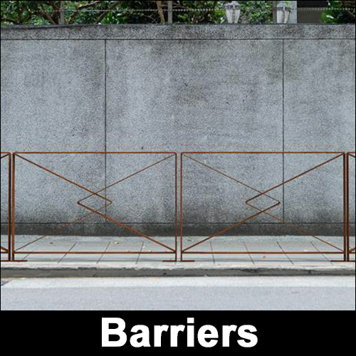 Corten Steel Separation Barriers