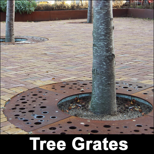 Corten Steel Tree Grates