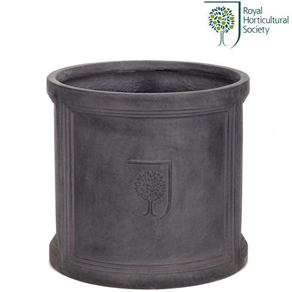 RHS Lead Lite Cylinder 3 sizes D45cm x H40cm pot feet