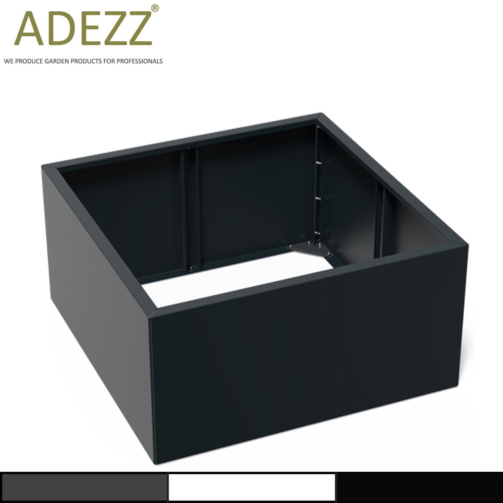 More Than Pots ADEZZ Galvanized Steel CONNECT (Flat Pack) CARREZ Low