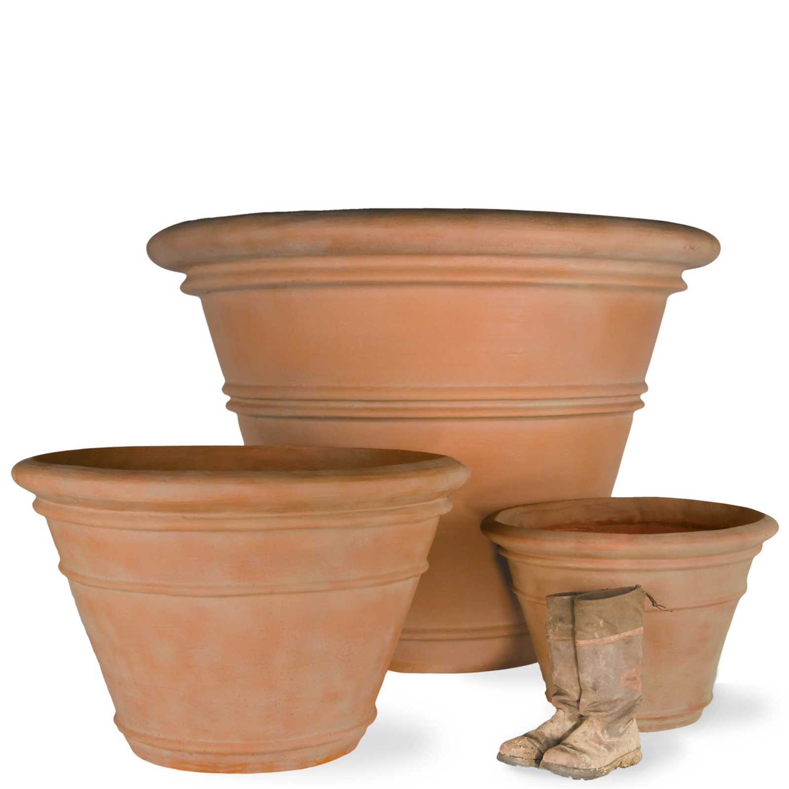 Fibreglass ExtraLarge Terracotta Standard Pot (4 sizes) D134cm x H85cm LP56 CGP East