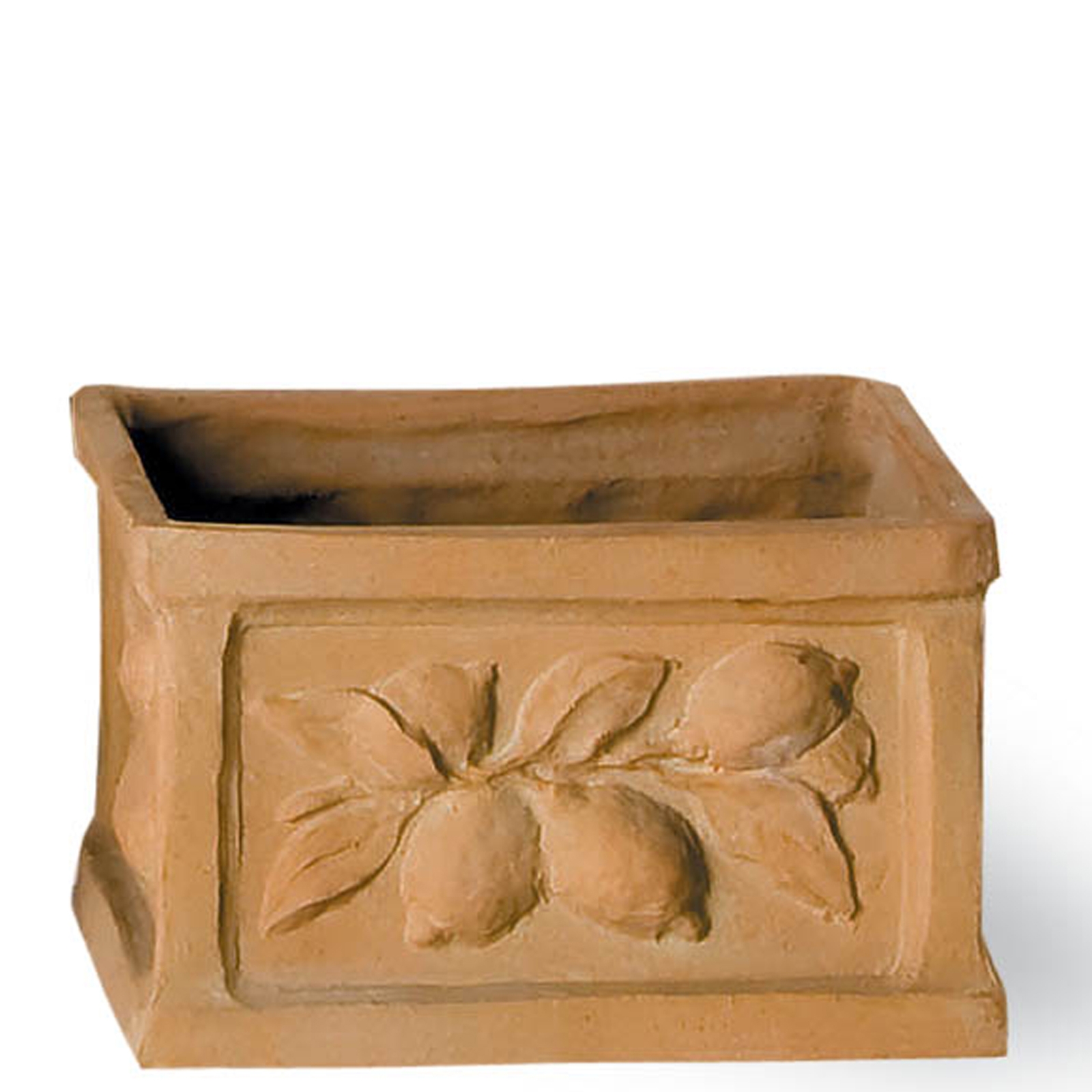 Fibreglass Faux Terracotta Citrus Square Pot CT12 CGP East Sussex