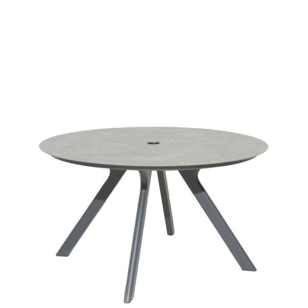 Rimini Round Garden Table L130cm X, Round Garden Table