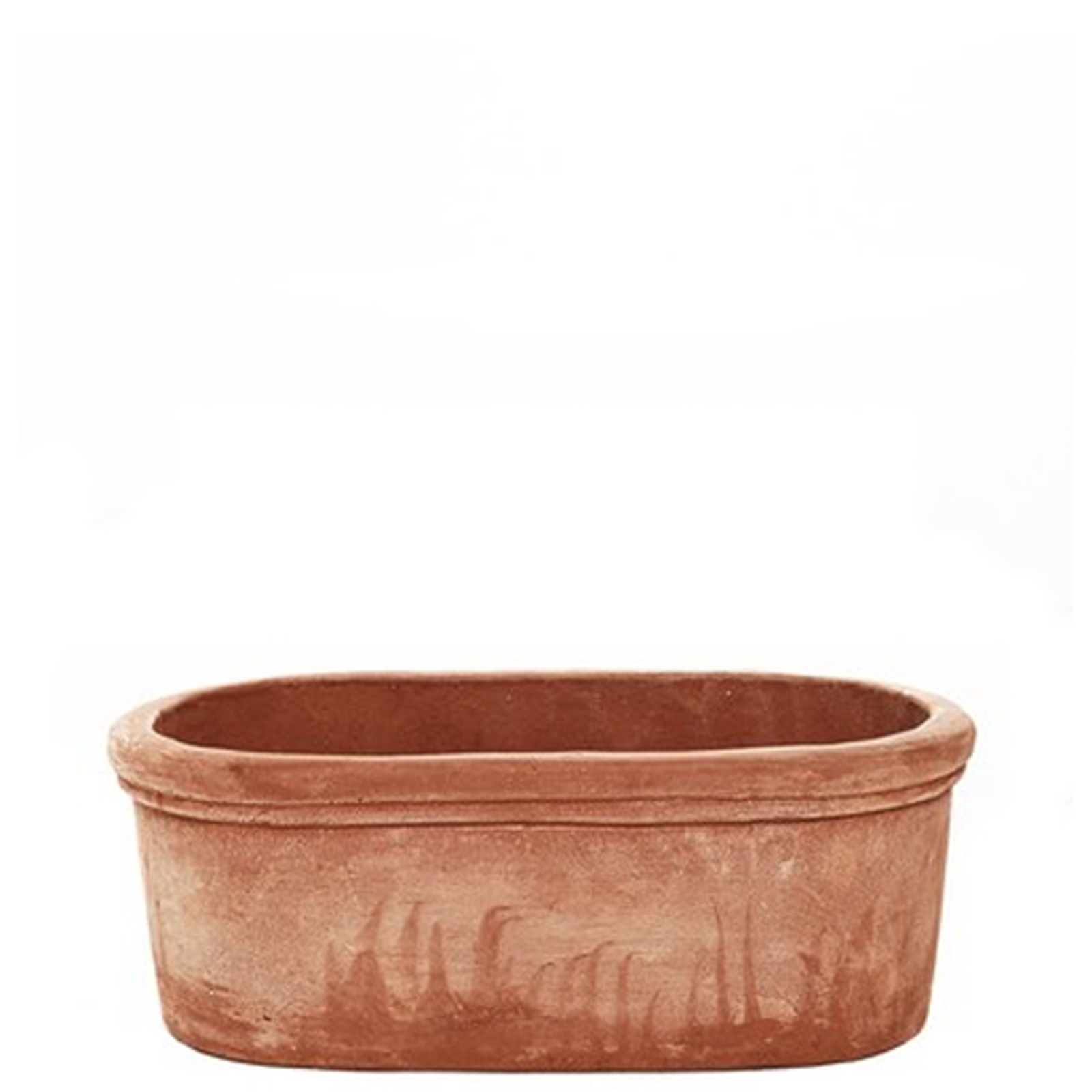 Terracotta Oval Trough (2 sizes) TIOT Riverhill Garden Supplies